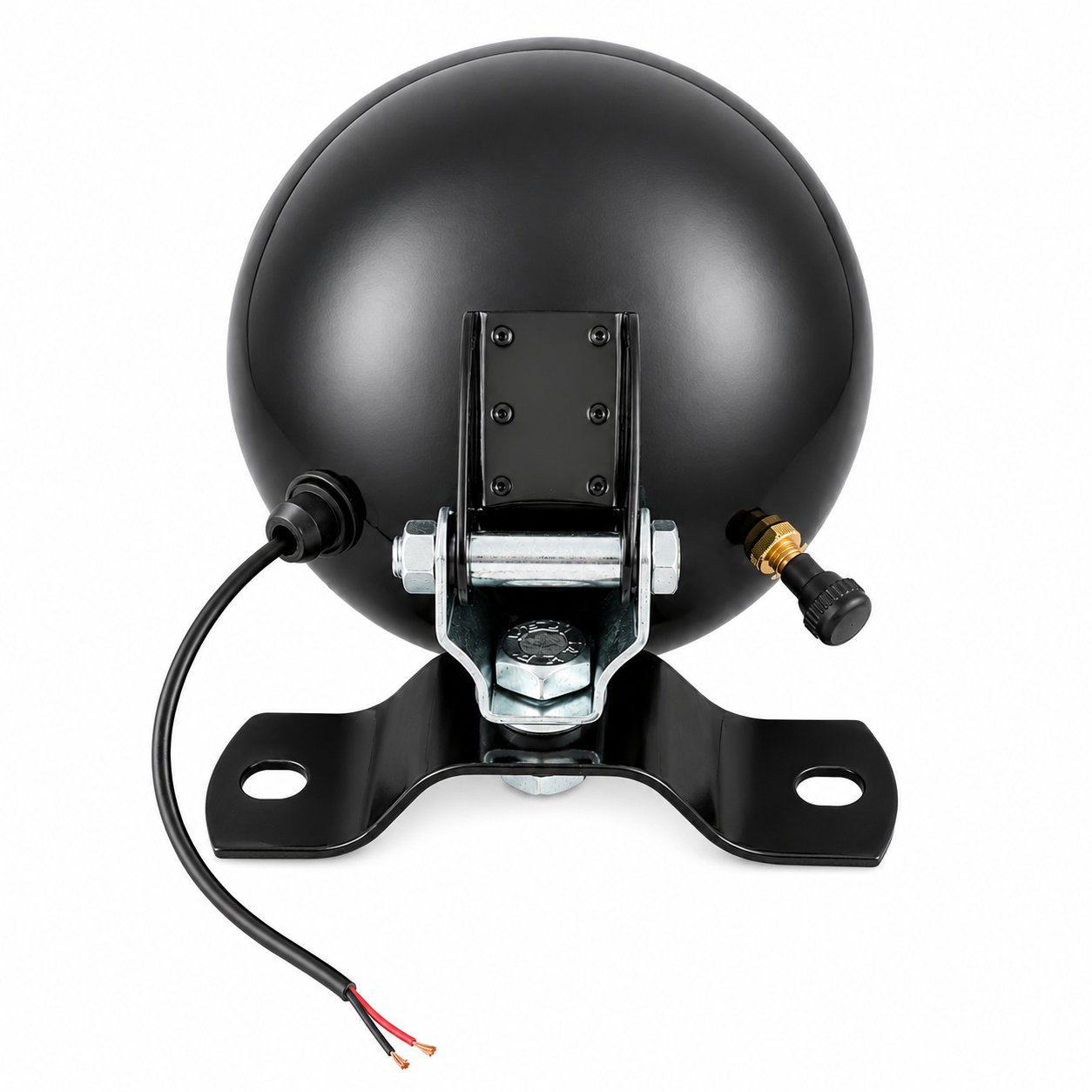 LED work light, rear mounting bracket view